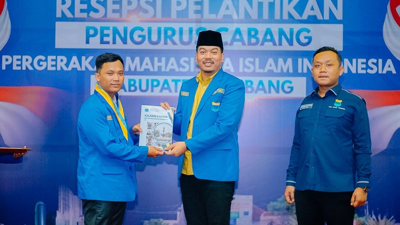 Gerakan Sinergitas, Pengurus Cabang PMII Rembang di Kukuhkan