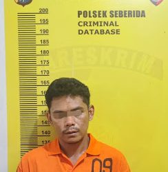 Satu Orang Pengedar Sabu Diringkus Polsek Seberida di Simpang Empat Belilas