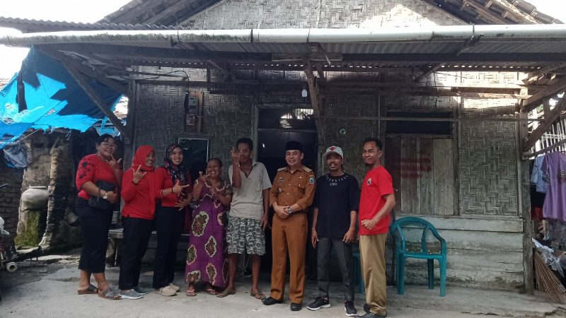 Camat Rendy Eko Supriyanto Tinjau Rumah Warga Desa Sidoasih Yang Mendapatkan Bantuan Program BSPS