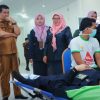 Sambut Hari Juang TNI-AD ke-78, Kodim 0401/Muba Gelar Baksos Donor Darah