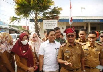 Tim Gabungan Pemkab Lamsel Pantau Harga Sembako di Sejumlah Pasar Jelang Nataru
