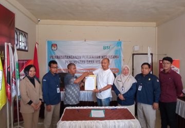 KPU Sungai Penuh Lakukan Penandatanganan Perjanjian Kerjasama Dengan BSI