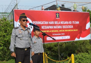 Lapas Muara Enim Peringati Hari Bela Negara ke-75 dengan Penuh Semangat