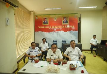 Buka Pertemuan Desiminasi Audit Kasus Stunting Yang ke-2, Hambali: Bersama Kita Tekan Angka Stunting di Kabupaten Kampar
