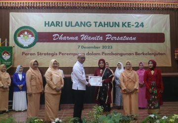 Ulang Tahun DWP Tanggamus digelar di Aula Serumpun Padi