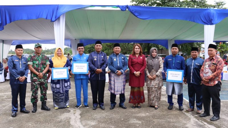 Pemkab Inhu  Pencanangan dan Penguatan Kampung Keluarga Berkualitas Program Pemerintah di 3 Kecamatan