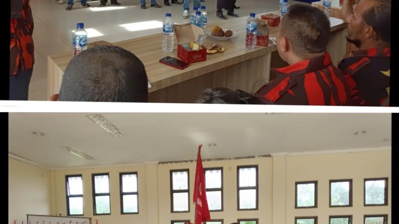 Raja Zoli PAC Pemuda Pancasila Kecamatan Kuala Cenaku Resmi Dilantik Tahun 2023-2027
