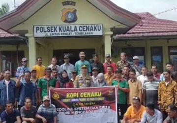 Puluhan Tokoh Kuala Cenaku, Nyatakan Siap Dukung Pemilu 2024 Yang Damai
