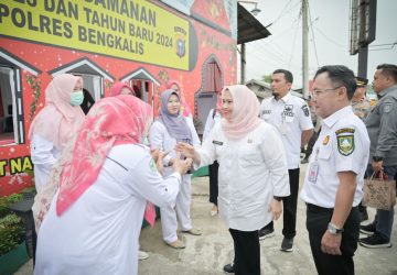 Pastikan Berjalan Aman dan Kondusif, Bupati Tinjau Posko Pengamanan Nataru