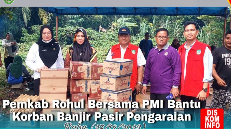 Akhir Tahun 2023 Banjir Melanda Rokan Hulu,BPBD: Ketinggian Capai 2 Meter