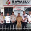 Kapolsek Tanah Merah<br>Melaksanakan Monitoring ke Kantor Bawaslu