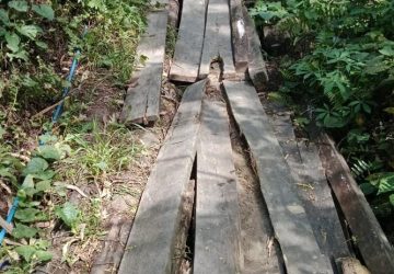 Sungguh Kasihan! Jembatan Saerutano Sangat Butuh Perhatian Dari Pemerintah Kabupaten Nias