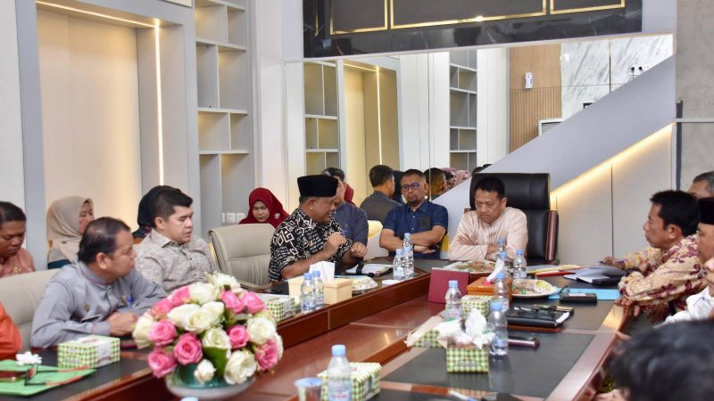 Komitmen dan Gesa Percepatan Penurunan Stunting, Pj Bupati Kampar Lakukan Rakor Antar OPD