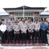 Kegiatan Arahan Pimpinan kepada Personel Polsek Kemuning Polres INHIL