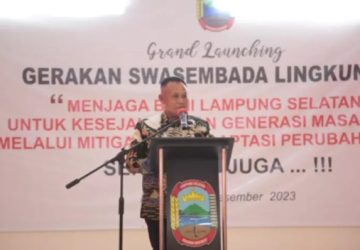 Bupati Lampung Selatan Launching Gerakan Swasembada Lingkungan