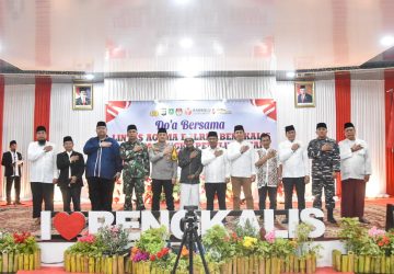Wujudkan Pemilu Damai 2024, Polres Bengkalis Gelar Doa Lintas Agama