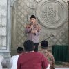 Usai Sholat Berjamaah, Polsek Perhentian Raja Sosialisasi Cooling Syatem Pemilu 2024