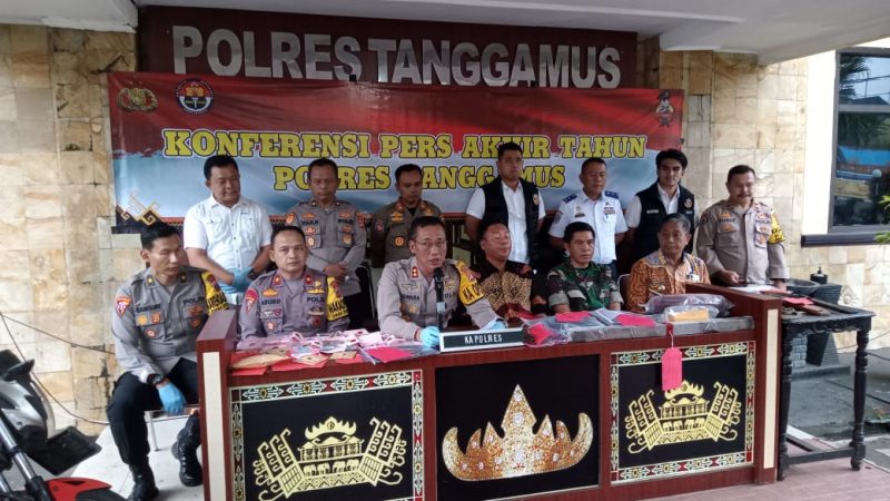 Konferensi Pers, Kapolres AKBP Siswara Hadi Chandra: Pencurian Dengan Tingkat Kekerasan Masih Tinggi