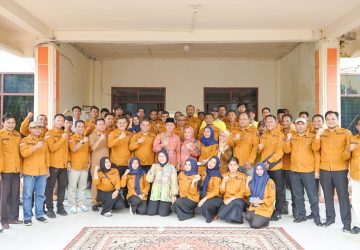 Bupati Rohil Hadiri Peringatan Hari Bakti PUPR ke-78 Tahun 2023