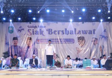 Malam Pergantian Tahun, Pemkab Siak Gelar Tabligh Akbar dan Bersalawat