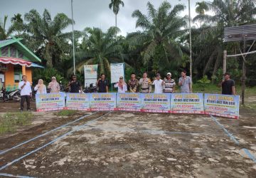 Bangun Kondusivitas Keamanan, Kapolsek Reteh Ajak Masyarakat Turut Serta Aktifkan Siskamling