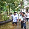 Tanggap Darurat dan Peduli Bencana, Pemda Kampar Salurkan Bantuan Berupa Beras Warga Yang Terdampak Banjir di Tambang
