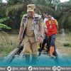 Tinjau Banjir di Kec. Bonai Darussalam, Bupati Sukiman Salurkan Bantuan Banjir