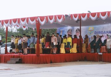 Bupati Tanjabbar Jadi Inspektur Upacara Peringatan HUT Jambi ke-67 Tahun 2024