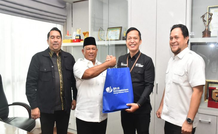 Lepas Sambut Pejabat Kepala Cabang BPJS Ketenagakerjaan Kampar, Sekda Kampar: Tingkatkan Terus Pelayanan Kepada Masyarakat, Sosialisasikan Program