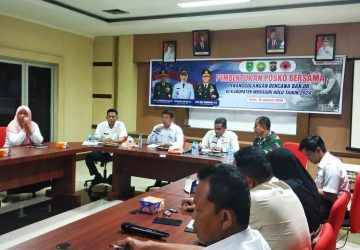 Sekda Inhu H Hendrizal Bentuk Posko Darurat, Satgas Bencana Banjir Agar Tetap Siaga