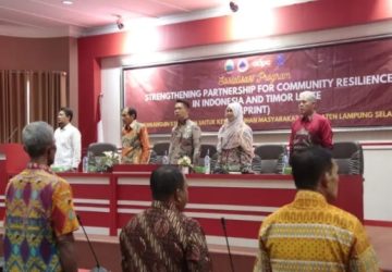 BPBD Lamsel Bersama Sejumlah NGO Gelar Sosialisasi Mitra Tangguh Bencana