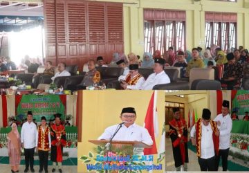 Luar Biasa! Wawako Gunungsitoli Sowa’a Laoli, Hadiri Wisuda STAI-NIAS