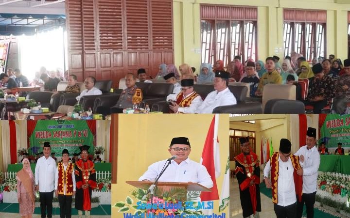 Luar Biasa! Wawako Gunungsitoli Sowa’a Laoli, Hadiri Wisuda STAI-NIAS