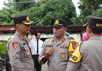 Kapolres Muba Kunker ke Mako Polsek Sanga Desa