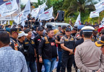 Tuntut Pemkot Pekanbaru Tegas Tindak Tempat Hiburan Malam, DPD PEKAT IB-Pekanbaru Lakukan Demo
