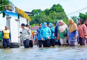 Peduli Korban Banjir TP PKK Muba Salurkan Ratus Paket Sembako