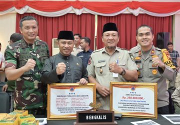 Pemkab Bengkalis Terima Bantuan Banjir Dari BNPB Republik Indonesia