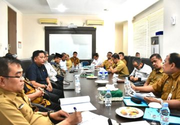 Pj Bupati Kampar Pimpin Rakor Pengendalian Dana PI 10% Wilayah Kerja Migas di Kabupaten Kampar