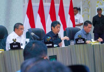 Rakor Permasalahan Konflik Lahan, Pj Bupati Kampar: Setiap Perusahaan Harus Malakukan Rekonsiliasi data IUP dan HGU