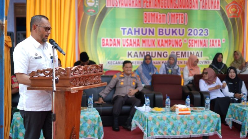 BUMKam Seminai Jaya Penuh Prestasi dan Tingkatkan Taraf Ekonomi Masyarakatnya
