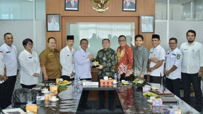 Dalam Upaya Mencetak SDM Unggul, Wabup Bengkalis Sambut Kunjungan Rektor UNILAK