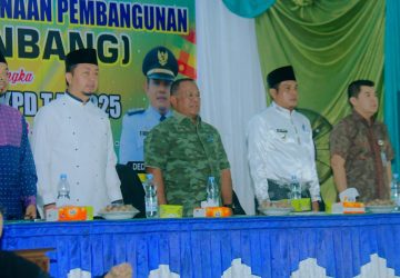 Pada Musrenbang di Kecamatan Kampar Pj. Sekda Kampar Sampaikan Hadapi Pemilu dengan Semangat Kebersamaan dan Persaudaraan