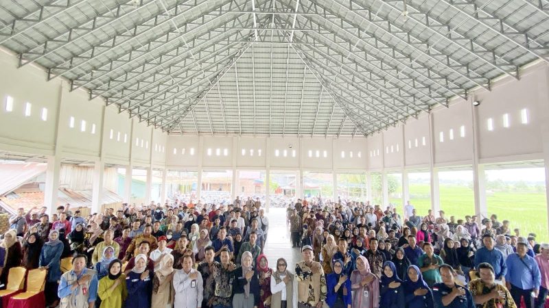 PPK Kecamatan Muara Enim Gelar Bimtek KPPS Dihadiri Ketua KPU Muara Enim