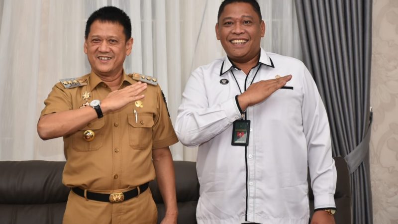 Usai Dilantik dan Sertijab, Ketua PN Silaturahmi dengan Pj Bupati Kampar