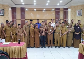 Sekda Rohil Dampingi Anggota DPD RI, Sosialisasi Penyusunan DIM RUU Tentang PAD
