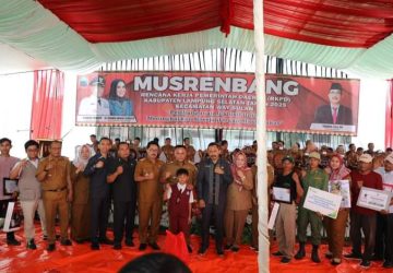 Buka Musrenbang Kecamatan Way Sulan, Ini Fokus Bupati Lampung Selatan