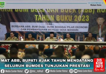 MAT ABB, Bupati Ajak Tahun Mendatang Seluruh BumDes Tunjukkan Prestasi