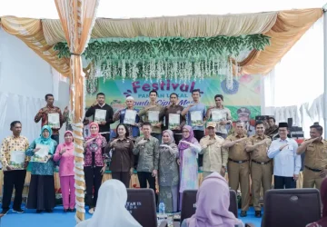 Menu Bupati Rohil Buka Festival Pangan Lokal Lomba Cipta