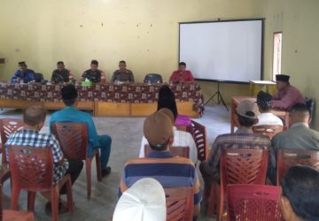 Desa Berancah Gelar Pisah Sambut Bhabinsa