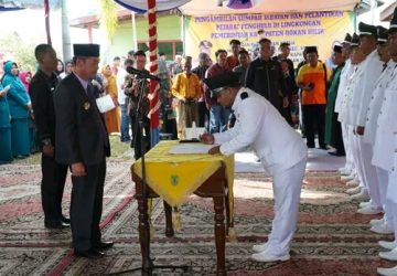 Bupati Rohil Afrizal Sintong Lantik 23 Penjabat Penghulu Dari 5 Kecamatan